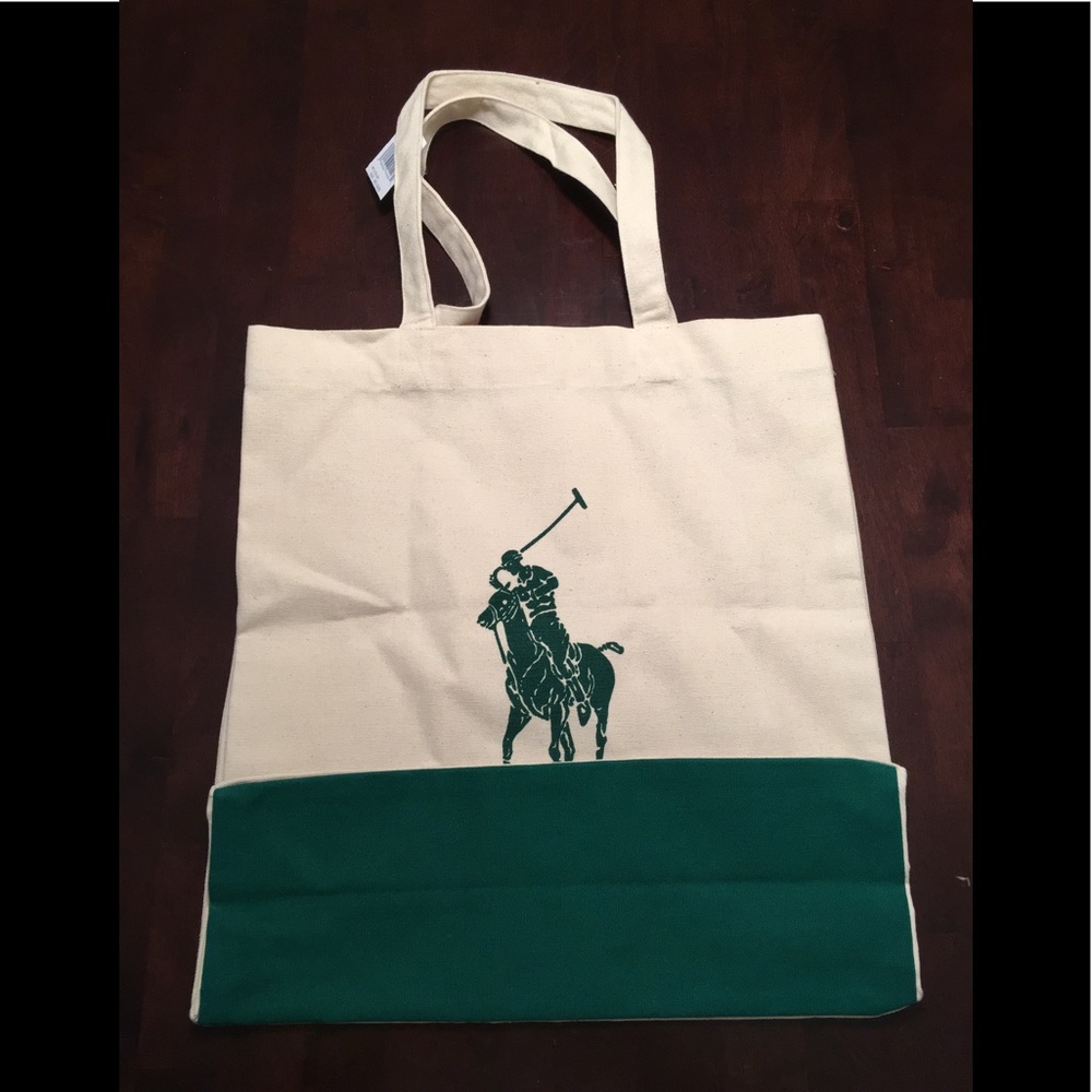 Ralph Lauren canvas tote